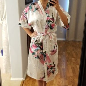 Peacock kimono